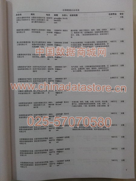 中國(guó)暖通企業(yè)黃頁(yè)可開展精準(zhǔn)營(yíng)銷，電話營(yíng)銷、郵件營(yíng)銷、傳真營(yíng)銷等等多管齊下，圓您銷售冠軍夢(mèng)